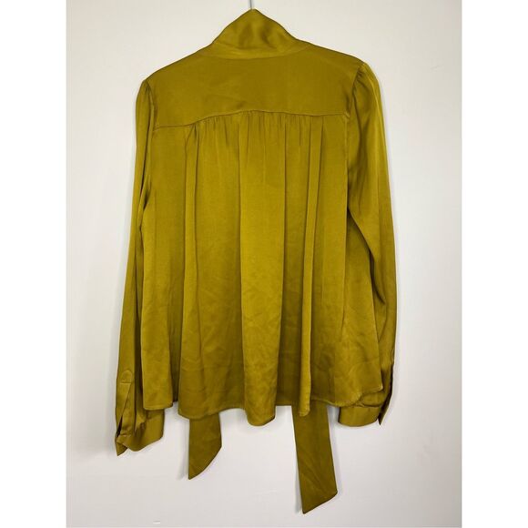 Diane Von Furstenberg Trelodie Tie Silk Blouse - Picture 3 of 7